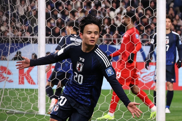 Nhật Bản giành vé đầu tiên dự World Cup 2026- Ảnh 1. Nhật Bản giành vé đầu tiên dự World Cup 2026- Ảnh 1.