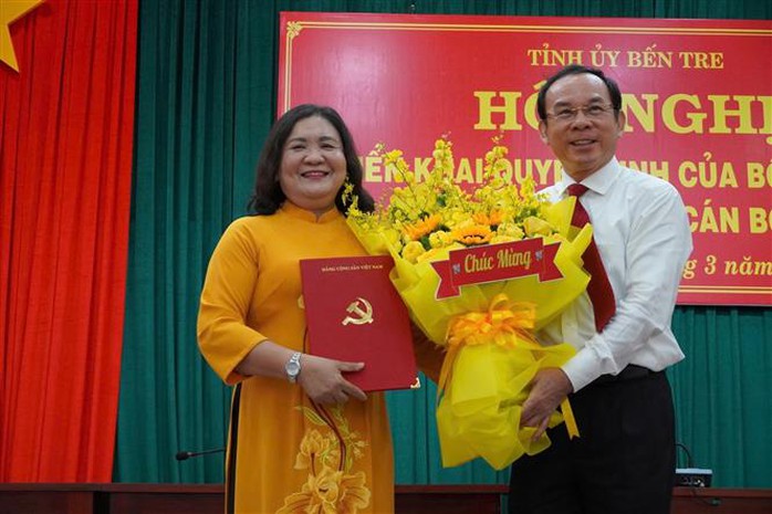 Bà Hồ Thị Hoàng Yến giữ chức Bí thư Tỉnh ủy Bến Tre- Ảnh 1. Bà Hồ Thị Hoàng Yến giữ chức Bí thư Tỉnh ủy Bến Tre- Ảnh 1.