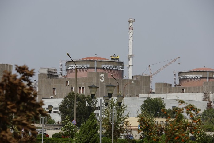 Nhà máy hạt nhân Zaporizhzhia. Ảnh: Tân Hoa Xã Nhà máy hạt nhân Zaporizhzhia. Ảnh: Tân Hoa Xã