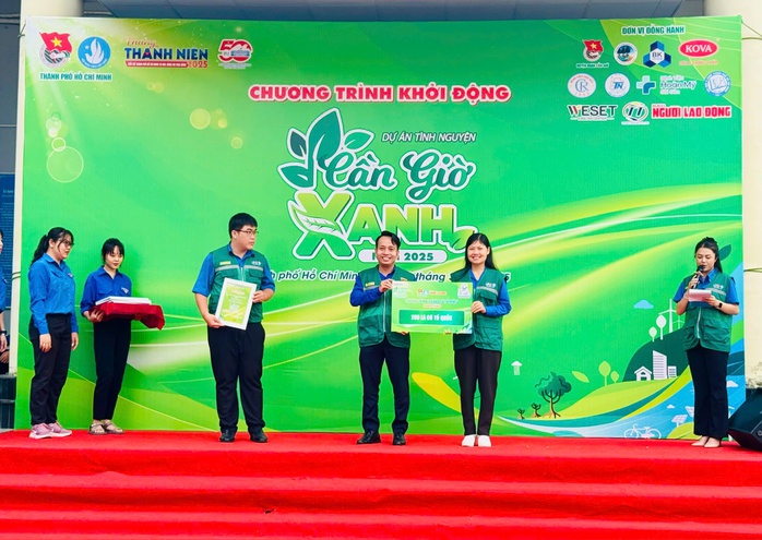 "Cần Giờ Xanh" 2025: Khởi động dự án tình nguyện ý nghĩa- Ảnh 3. "Cần Giờ Xanh" 2025: Khởi động dự án tình nguyện ý nghĩa- Ảnh 3.