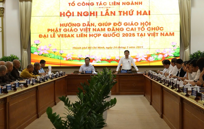 Việt Nam sẵn sàng tổ chức Đại lễ Vesak Liên hợp quốc 2025- Ảnh 1. Việt Nam sẵn sàng tổ chức Đại lễ Vesak Liên hợp quốc 2025- Ảnh 1.