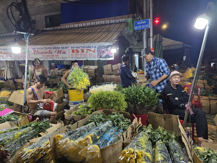 Cảnh mua bán sôi động ở chợ hoa đêm Đầm Sen- Ảnh 14. Cảnh mua bán sôi động ở chợ hoa đêm Đầm Sen- Ảnh 14.