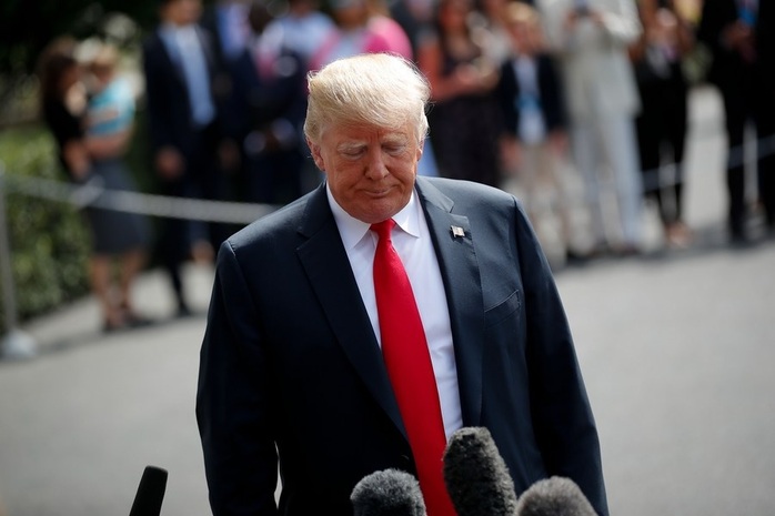 Tổng thống Mỹ Donald Trump. Ảnh: Tân Hoa Xã Tổng thống Mỹ Donald Trump. Ảnh: Tân Hoa Xã