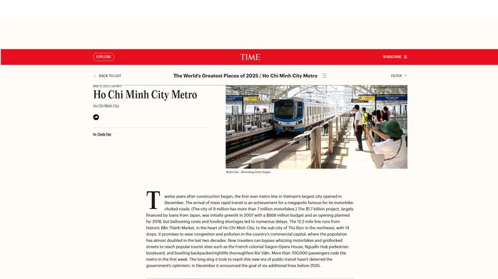 Điều gì ở TP HCM khiến Time đưa vào top 100 điểm đến 2025?- Ảnh 1. Điều gì ở TP HCM khiến Time đưa vào top 100 điểm đến 2025?- Ảnh 1.