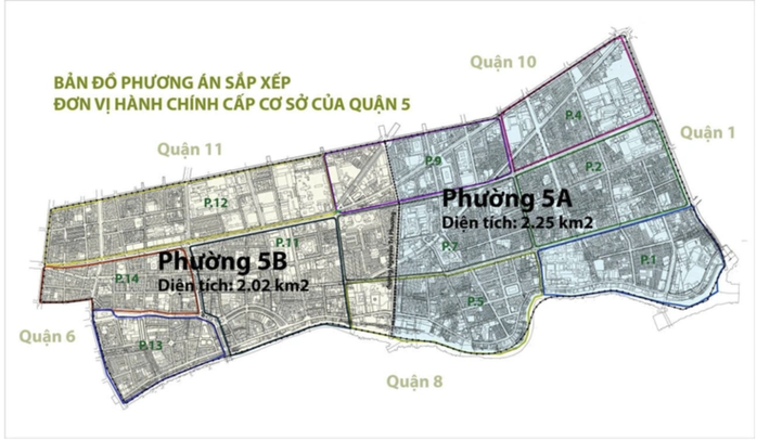 TP HCM: Quận 5 đề xuất sắp xếp 10 phường thành 2 phường- Ảnh 1. TP HCM: Quận 5 đề xuất sắp xếp 10 phường thành 2 phường- Ảnh 1.