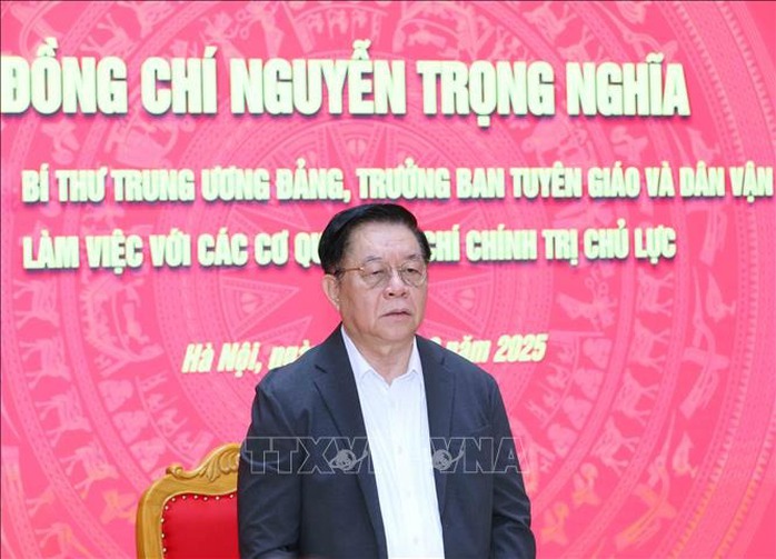 Đánh giá cao cơ quan báo chí tiên phong sắp xếp, tinh gọn bộ máy- Ảnh 2.