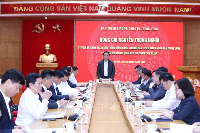 Đánh giá cao cơ quan báo chí tiên phong sắp xếp, tinh gọn bộ máy- Ảnh 1.