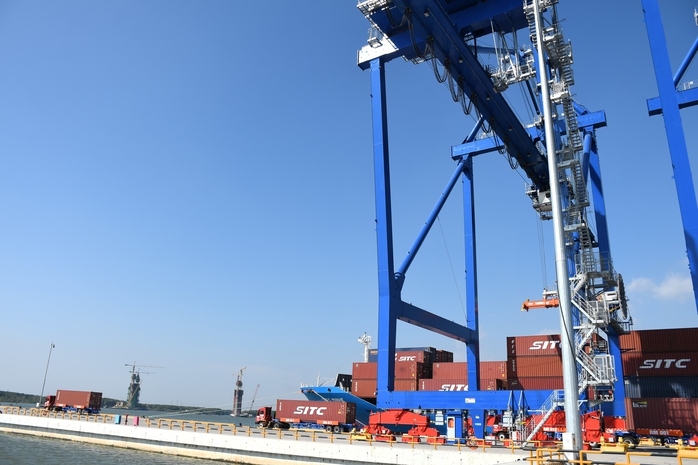 Hình ảnh cảng lớn nhất Đồng Nai đón hãng tàu container hàng đầu châu Á- Ảnh 6. Hình ảnh cảng lớn nhất Đồng Nai đón hãng tàu container hàng đầu châu Á- Ảnh 6.