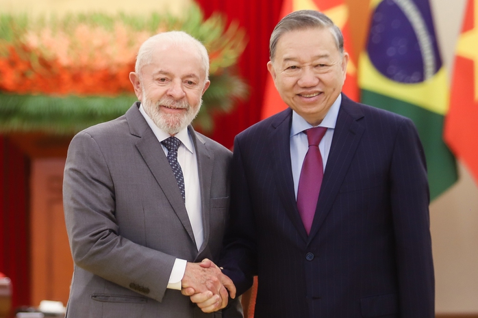 Tổng Bí thư Tô Lâm tiếp Tổng thống Brazil- Ảnh 3.