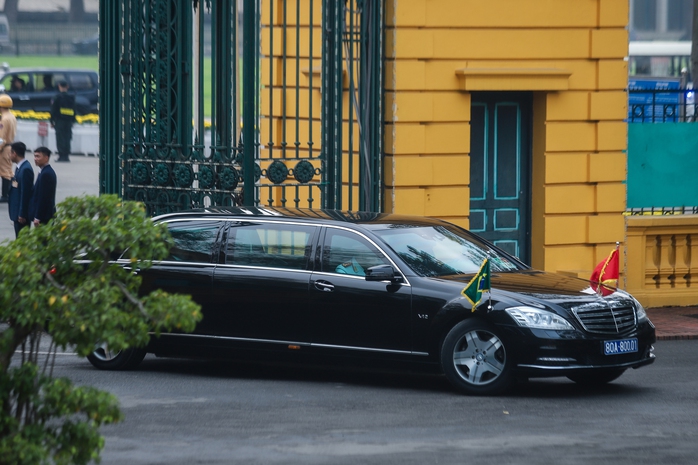Chủ tịch nước Lương Cường chủ trì lễ đón Tổng thống Brazil- Ảnh 3. Chủ tịch nước Lương Cường chủ trì lễ đón Tổng thống Brazil- Ảnh 3.