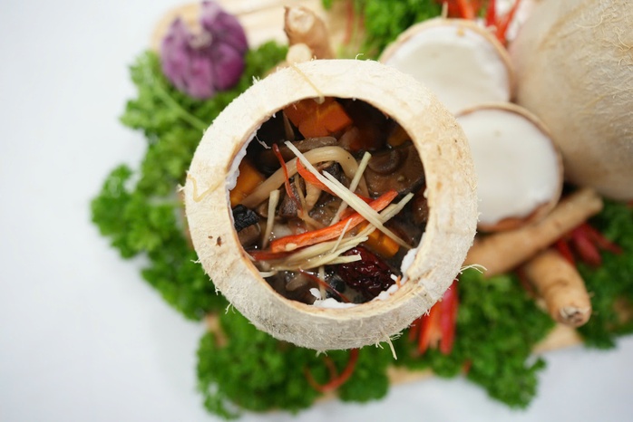 Món mắt cá ngừ tần sâm Bố Chính Phú Yên Món mắt cá ngừ tần sâm Bố Chính Phú Yên