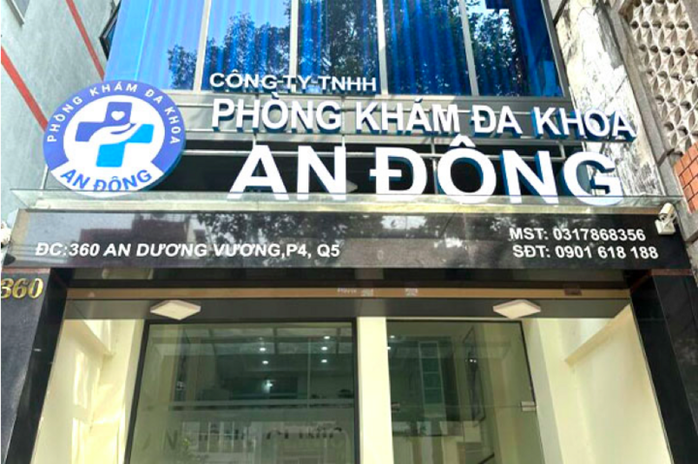 Đề nghị TP HCM kiểm tra hoạt động Phòng khám Đa Khoa An Đông- Ảnh 1. Đề nghị TP HCM kiểm tra hoạt động Phòng khám Đa Khoa An Đông- Ảnh 1.