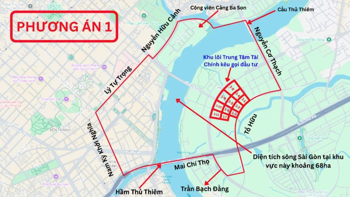 Hai phương án xây dựng trung tâm tài chính tại TP HCM- Ảnh 1.