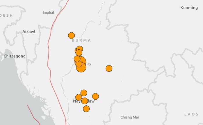 Động đất Myanmar: Nhiều vùng thảm họa vẫn mất kết nối, tổng thống Mỹ nói sẽ giúp đỡ- Ảnh 2. Động đất Myanmar: Nhiều vùng thảm họa vẫn mất kết nối, tổng thống Mỹ nói sẽ giúp đỡ- Ảnh 2.