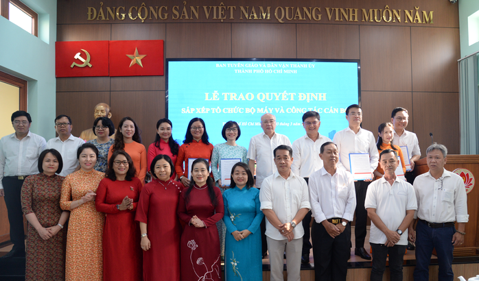 Chi tiết bộ máy Ban Tuyên giáo và Dân vận Thành ủy TP HCM- Ảnh 1. Chi tiết bộ máy Ban Tuyên giáo và Dân vận Thành ủy TP HCM- Ảnh 1.