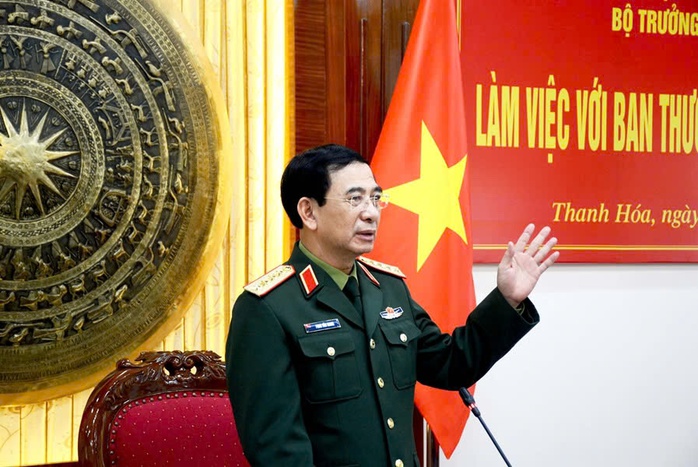 Đại tướng Phan Văn Giang làm việc với Tỉnh ủy Thanh Hóa- Ảnh 2. Đại tướng Phan Văn Giang làm việc với Tỉnh ủy Thanh Hóa- Ảnh 2.