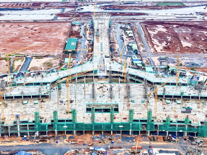 Cận cảnh thi công tháp không lưu sân bay cao nhất Việt Nam với hơn 123 m- Ảnh 13. Cận cảnh thi công tháp không lưu sân bay cao nhất Việt Nam với hơn 123 m- Ảnh 13.