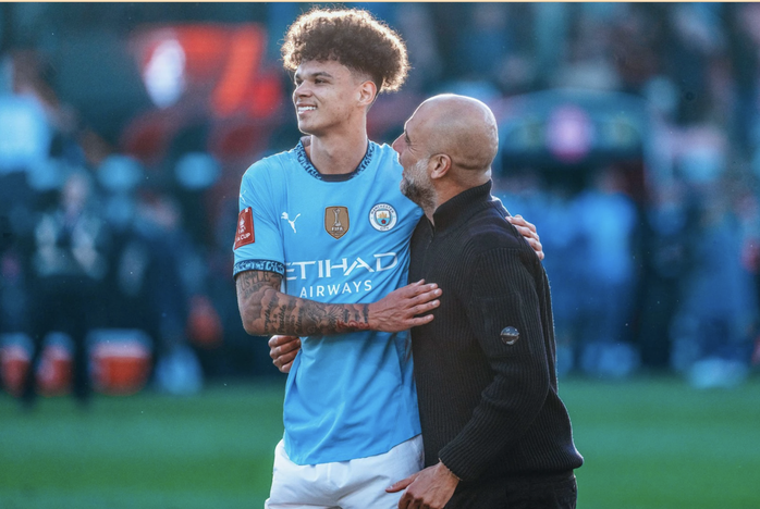 Ngược dòng hạ Bournemouth, Man City bùng nổ ở tứ kết FA Cup- Ảnh 7. Ngược dòng hạ Bournemouth, Man City bùng nổ ở tứ kết FA Cup- Ảnh 7.