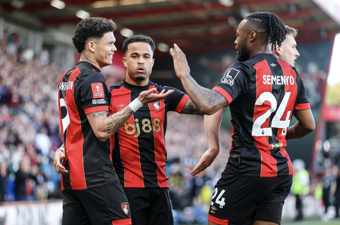 Ngược dòng hạ Bournemouth, Man City bùng nổ ở tứ kết FA Cup- Ảnh 3. Ngược dòng hạ Bournemouth, Man City bùng nổ ở tứ kết FA Cup- Ảnh 3.