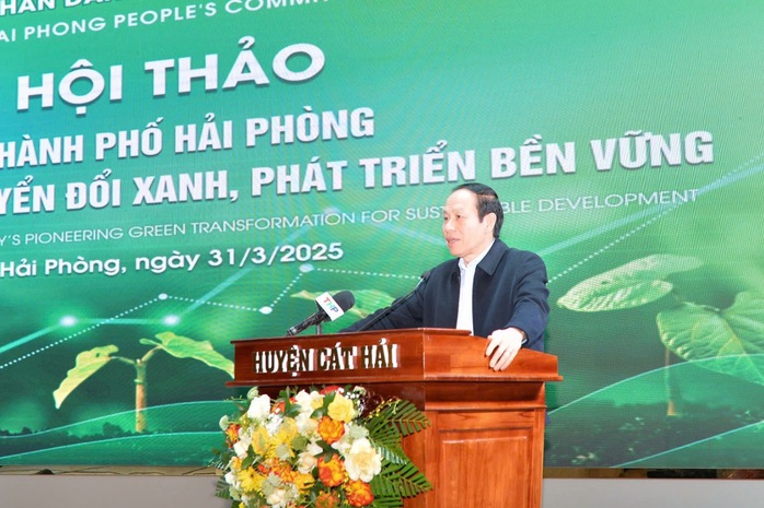 Hải Phòng tiên phong chuyển đổi xanh, phát triển bền vững- Ảnh 2. Hải Phòng tiên phong chuyển đổi xanh, phát triển bền vững- Ảnh 2.