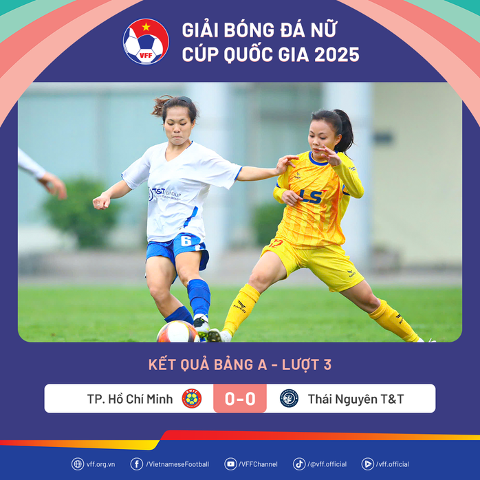 Xác định 2 cặp bán kết Cúp Quốc gia nữ 2025- Ảnh 1. Xác định 2 cặp bán kết Cúp Quốc gia nữ 2025- Ảnh 1.