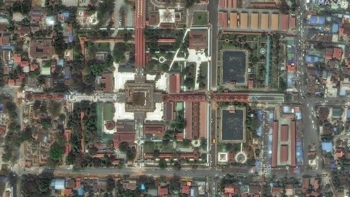 Ảnh vệ tinh tiết lộ mức độ tàn phá khủng khiếp do động đất ở Myanmar- Ảnh 2. Ảnh vệ tinh tiết lộ mức độ tàn phá khủng khiếp do động đất ở Myanmar- Ảnh 2.