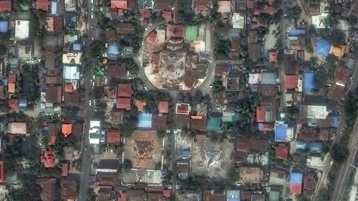 Ảnh vệ tinh tiết lộ mức độ tàn phá khủng khiếp do động đất ở Myanmar- Ảnh 4. Ảnh vệ tinh tiết lộ mức độ tàn phá khủng khiếp do động đất ở Myanmar- Ảnh 4.