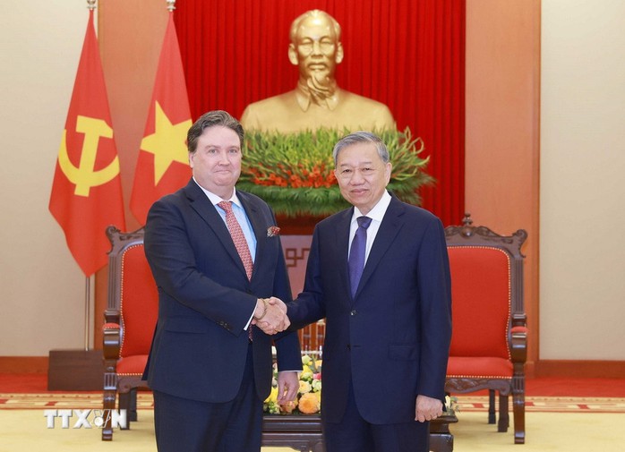 Tổng Bí thư Tô Lâm: Việt Nam nhất quán coi Mỹ là đối tác chiến lược hàng đầu- Ảnh 1. Tổng Bí thư Tô Lâm: Việt Nam nhất quán coi Mỹ là đối tác chiến lược hàng đầu- Ảnh 1.