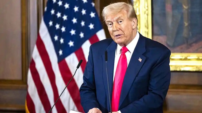 Tổng thống Mỹ Donald Trump. Ảnh: Nagaland Post Tổng thống Mỹ Donald Trump. Ảnh: Nagaland Post
