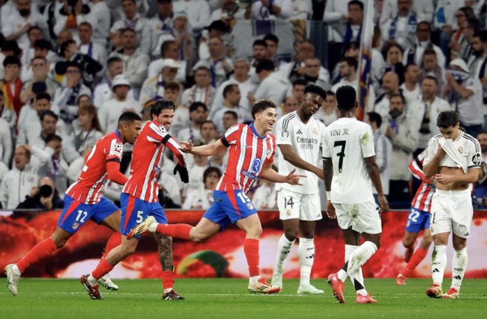 Atletico Madrid gục ngã derby, Real Madrid chiếm ưu thế Champions League- Ảnh 3. Atletico Madrid gục ngã derby, Real Madrid chiếm ưu thế Champions League- Ảnh 3.
