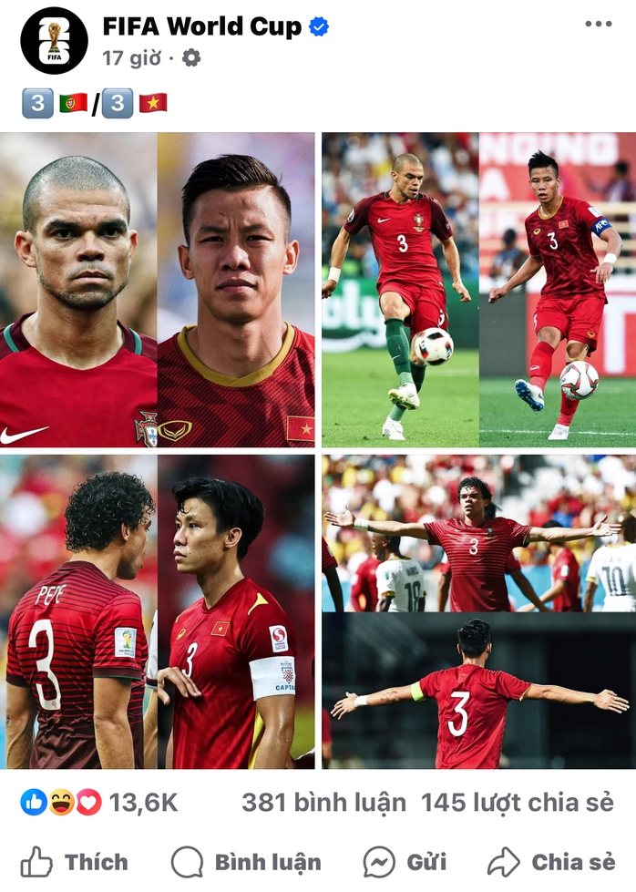 Quế Ngọc Hải được FIFA so sánh với cựu đồng đội Ronaldo- Ảnh 1. Quế Ngọc Hải được FIFA so sánh với cựu đồng đội Ronaldo- Ảnh 1.