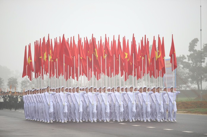 VIDEO: Hợp luyện diễu binh kỷ niệm 50 năm Ngày giải phóng miền Nam, thống nhất đất nước- Ảnh 3. VIDEO: Hợp luyện diễu binh kỷ niệm 50 năm Ngày giải phóng miền Nam, thống nhất đất nước- Ảnh 3.