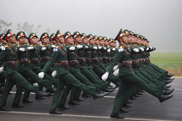 VIDEO: Hợp luyện diễu binh kỷ niệm 50 năm Ngày giải phóng miền Nam, thống nhất đất nước- Ảnh 16. VIDEO: Hợp luyện diễu binh kỷ niệm 50 năm Ngày giải phóng miền Nam, thống nhất đất nước- Ảnh 16.