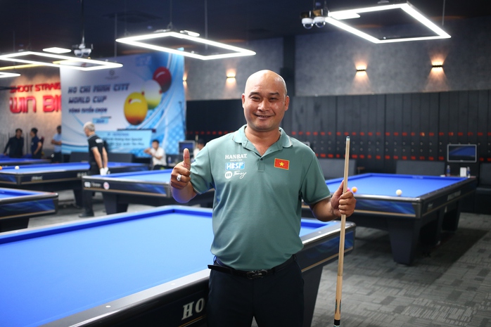 8 cơ thủ Việt giành suất tham dự World Cup billiards TP HCM 2025- Ảnh 1. 8 cơ thủ Việt giành suất tham dự World Cup billiards TP HCM 2025- Ảnh 1.