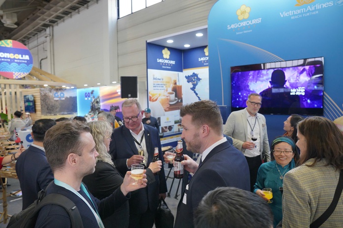Việc tham gia Hội chợ Quốc tế ITB Berlin 2025 là cơ hội tuyệt vời để Saigontourist Group tiếp tục giới thiệu các sản phẩm và dịch vụ du lịch chất lượng cao đến thị trường quốc tế Việc tham gia Hội chợ Quốc tế ITB Berlin 2025 là cơ hội tuyệt vời để Saigontourist Group tiếp tục giới thiệu các sản phẩm và dịch vụ du lịch chất lượng cao đến thị trường quốc tế