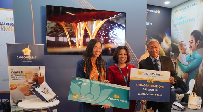 Chương trình phối hợp tham gia, đồng hành tại Hội chợ Du lịch Quốc tế ITB Berlin 2025 là một trong những hoạt động quan trọng của Saigontourist Group và Vietnam Airlines Chương trình phối hợp tham gia, đồng hành tại Hội chợ Du lịch Quốc tế ITB Berlin 2025 là một trong những hoạt động quan trọng của Saigontourist Group và Vietnam Airlines