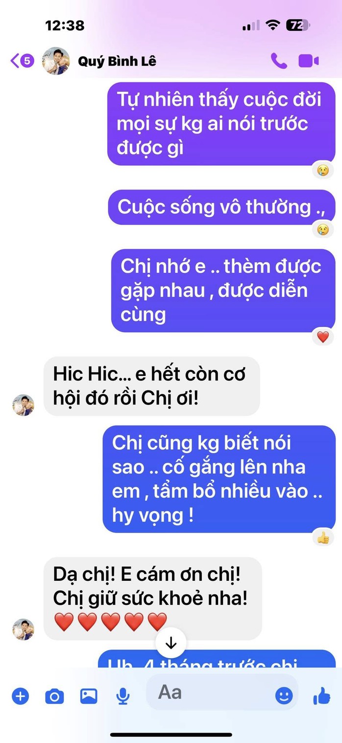 Các nghệ sĩ bàng hoàng, thương tiếc Quý Bình- Ảnh 3. Các nghệ sĩ bàng hoàng, thương tiếc Quý Bình- Ảnh 3.