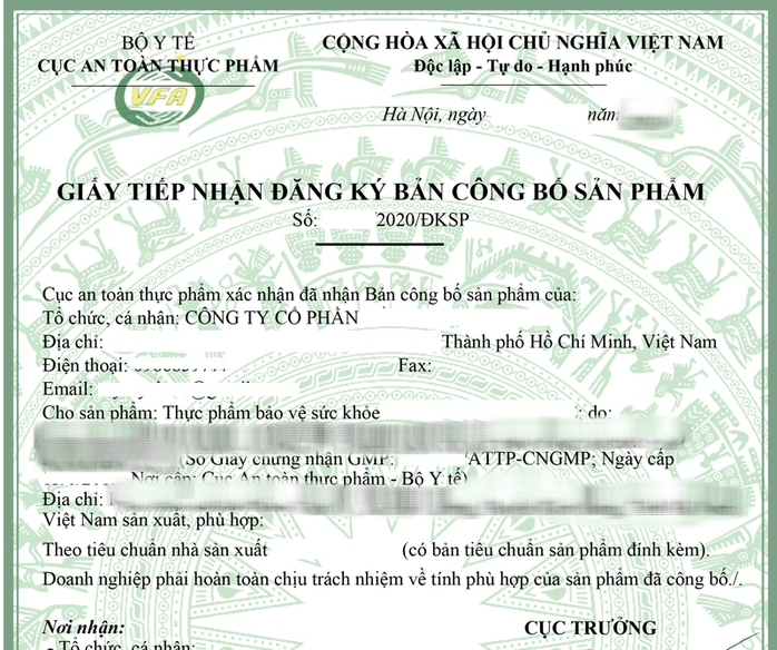 Sửa nhiều quy định về quản lý thực phẩm chức năng- Ảnh 2. Sửa nhiều quy định về quản lý thực phẩm chức năng- Ảnh 2.