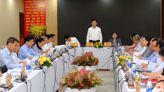 Đoàn kiểm tra của Bộ Chính trị làm việc với tỉnh Bình Phước- Ảnh 3. Đoàn kiểm tra của Bộ Chính trị làm việc với tỉnh Bình Phước- Ảnh 3.