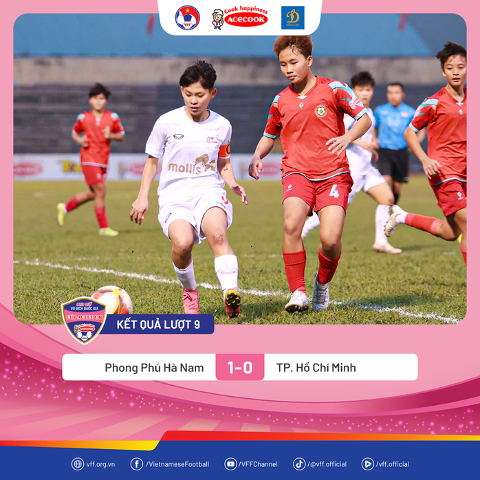 Highlight: U19 nữ TP HCM bị ngắt mạch trận bất bại bởi siêu phẩm đá phạt- Ảnh 1. Highlight: U19 nữ TP HCM bị ngắt mạch trận bất bại bởi siêu phẩm đá phạt- Ảnh 1.