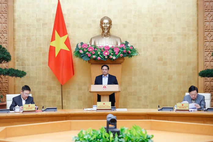 Thủ tướng Phạm Minh Chính chủ trì phiên họp. Ảnh: NHẬT BẮC Thủ tướng Phạm Minh Chính chủ trì phiên họp. Ảnh: NHẬT BẮC