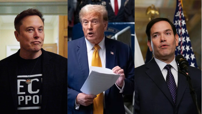 Tại cuộc họp nội các, ông Trump phải can thiệp để chấm dứt tranh cãi giữa hai thuộc cấp. Ảnh: Times Now Digital Tại cuộc họp nội các, ông Trump phải can thiệp để chấm dứt tranh cãi giữa hai thuộc cấp. Ảnh: Times Now Digital