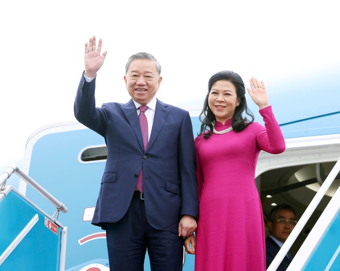 Tổng Bí thư Tô Lâm và phu nhân lên đường thăm Indonesia, Ban Thư ký ASEAN, Singapore- Ảnh 1. Tổng Bí thư Tô Lâm và phu nhân lên đường thăm Indonesia, Ban Thư ký ASEAN, Singapore- Ảnh 1.