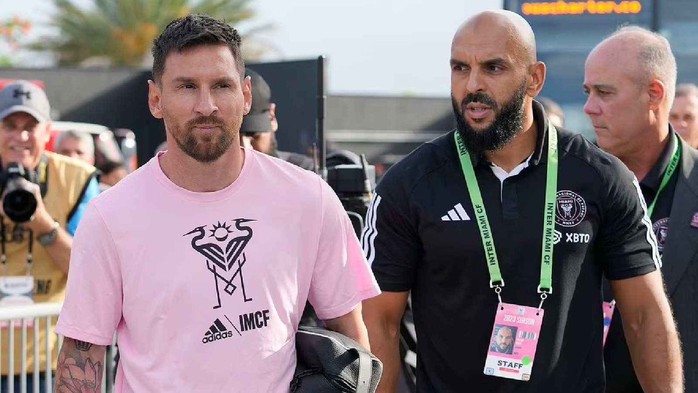Vệ sĩ của Messi lên tiếng sau lệnh cấm vào sân của MLS- Ảnh 1. Vệ sĩ của Messi lên tiếng sau lệnh cấm vào sân của MLS- Ảnh 1.