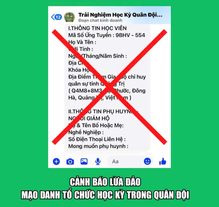 Chiêu lừa đảo mới xuất hiện ở Quảng Trị, phụ huynh cần biết- Ảnh 1. Chiêu lừa đảo mới xuất hiện ở Quảng Trị, phụ huynh cần biết- Ảnh 1.