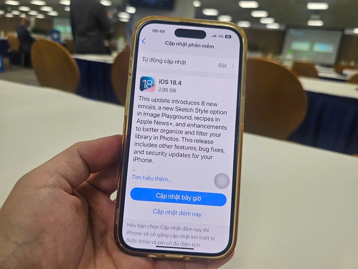 iOS 18.4 trên iPhone có gì đặc biệt?- Ảnh 1. iOS 18.4 trên iPhone có gì đặc biệt?- Ảnh 1.