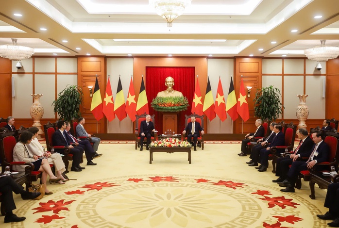 Tổng Bí thư Tô Lâm tiếp Nhà Vua Bỉ- Ảnh 6. Tổng Bí thư Tô Lâm tiếp Nhà Vua Bỉ- Ảnh 6.