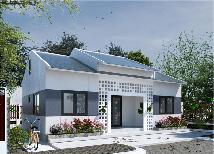 Đà Nẵng công bố 7 mẫu nhà ở cho người có công, hộ nghèo- Ảnh 1. Đà Nẵng công bố 7 mẫu nhà ở cho người có công, hộ nghèo- Ảnh 1.