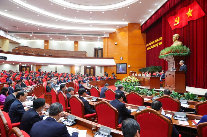 Tổng Bí thư: Rà soát, bổ sung công tác nhân sự khóa XIV phù hợp với mô hình tổ chức mới- Ảnh 1. Tổng Bí thư: Rà soát, bổ sung công tác nhân sự khóa XIV phù hợp với mô hình tổ chức mới- Ảnh 1.