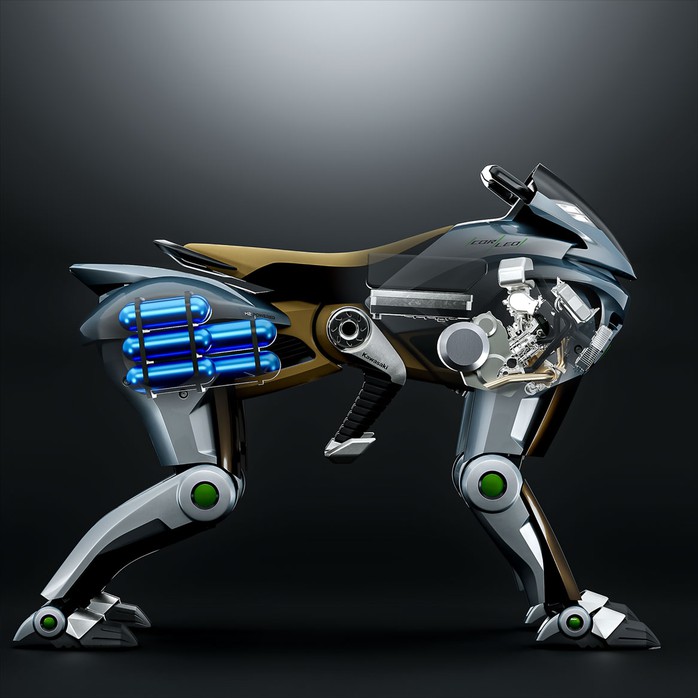 Chú ngựa robot chạy bằng hydro, phi nước đại trên mọi địa hình- Ảnh 2. Chú ngựa robot chạy bằng hydro, phi nước đại trên mọi địa hình- Ảnh 2.